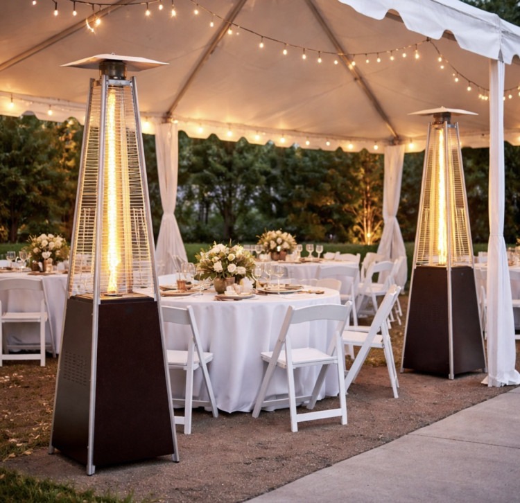 Pyramid Patio Heater Rental in Columbus, IN